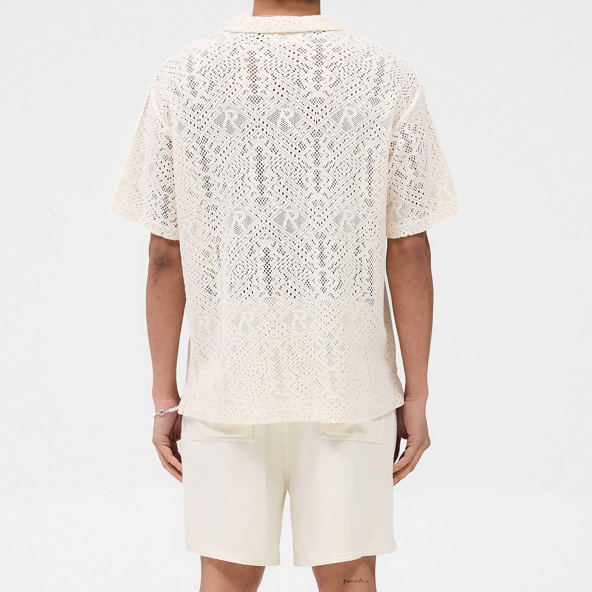 올 오버 셔츠 REPRESENT All Over Cotton-Blend Crochet Shirt 15842020