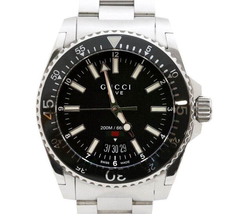 40mm 중고  YA136301A 다이브 스틸 블랙 40MM 7255455586