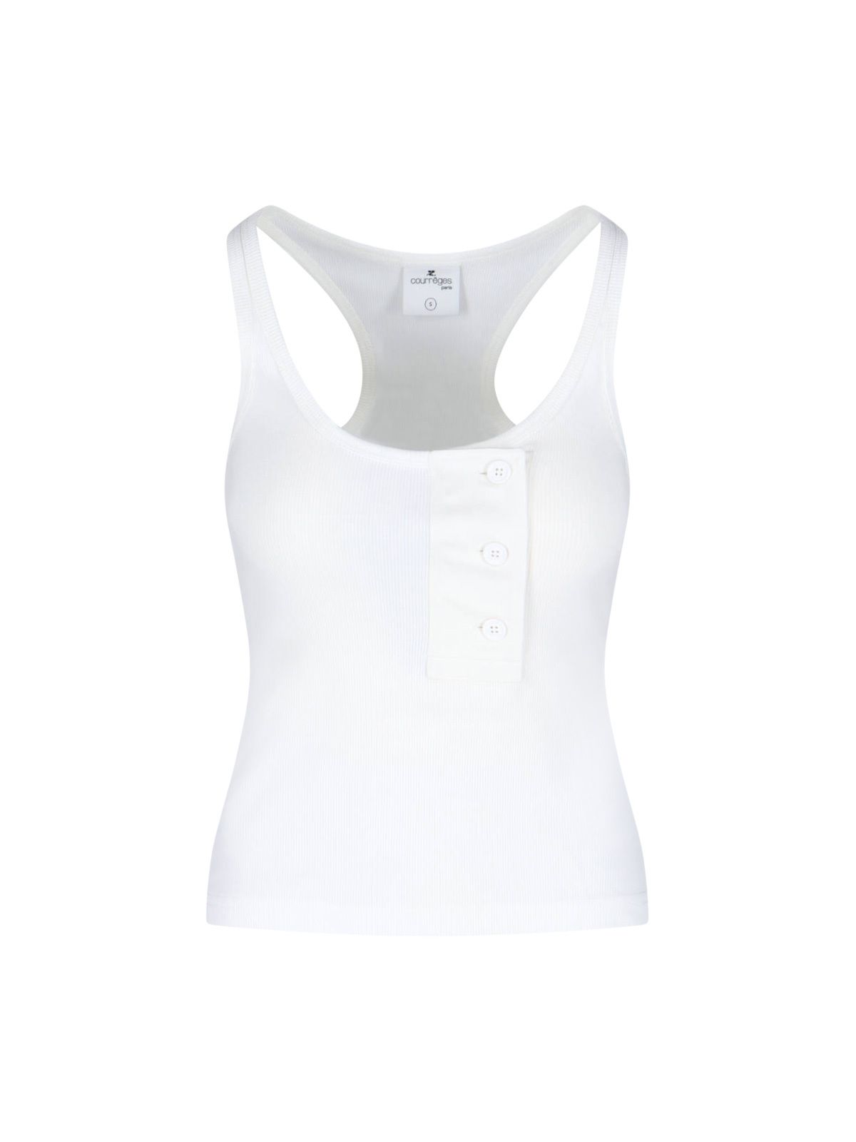 탑 화이트 Courreges Top White 26771205