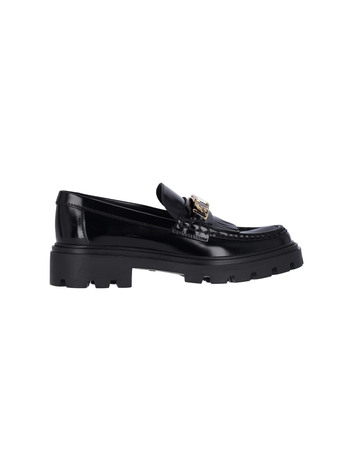 플랫 신발 블랙 Tod's Flat shoes Black 26772446
