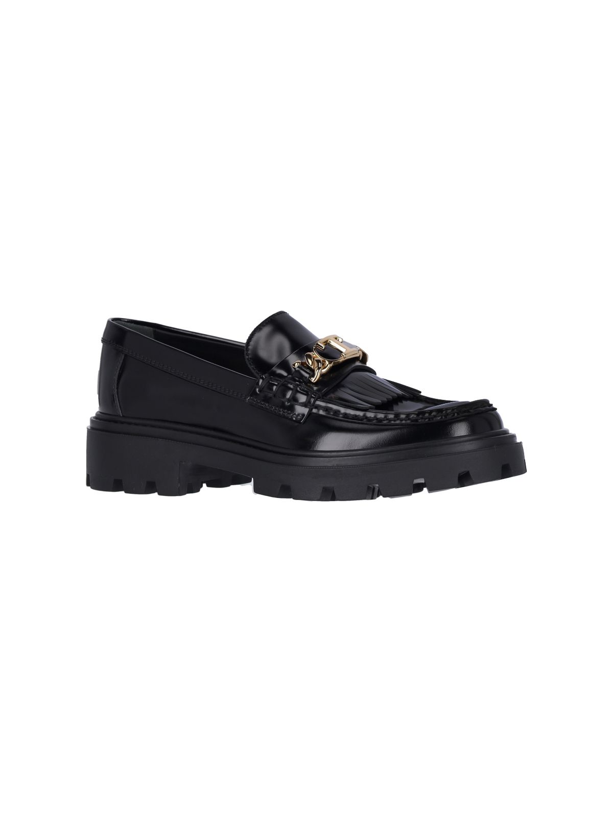 플랫 신발 블랙 Tod's Flat shoes Black 26772446
