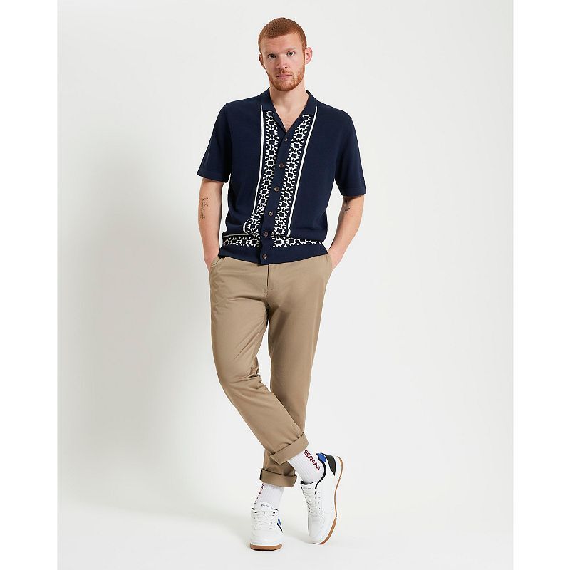 남성 셔츠 Men's Border Resort Shirt 20841741 Dark navy