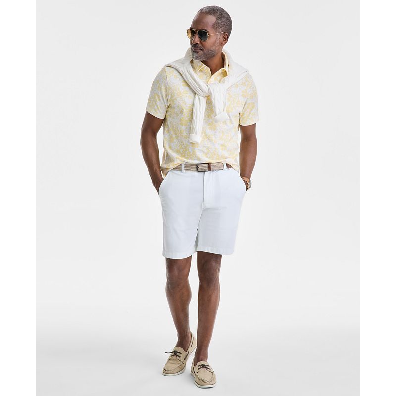 남성 폴로 셔츠 Men's Hibiscus Pima Polo Shirt, Exclusively at Macy's 20040515 Pale Sun