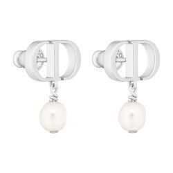 쁘띠 귀걸이 Petit CD Earrings DIO6G3B5OWHZZZZZ00 009 palladium white