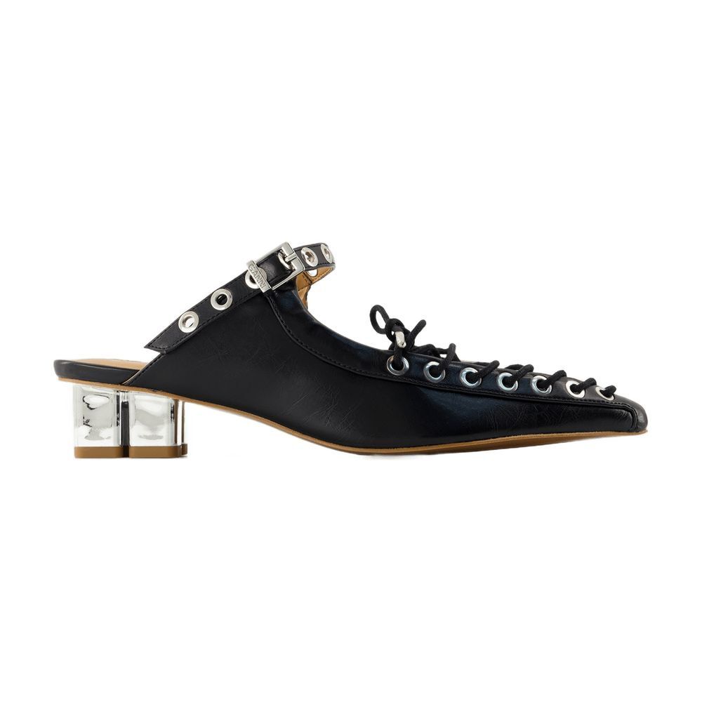 【関税込み】Eyelets Sandals - Ganni - Synthetique - Black 17449826UI_14_f.jpg