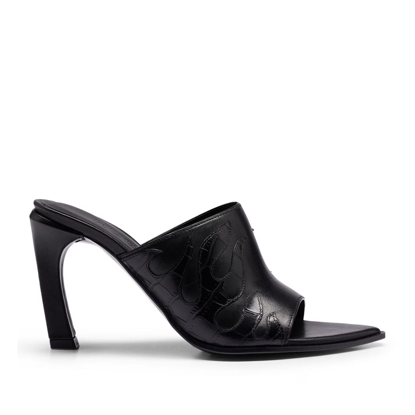 뮬 Tarah Nappa-Leather Mules 012880 Black