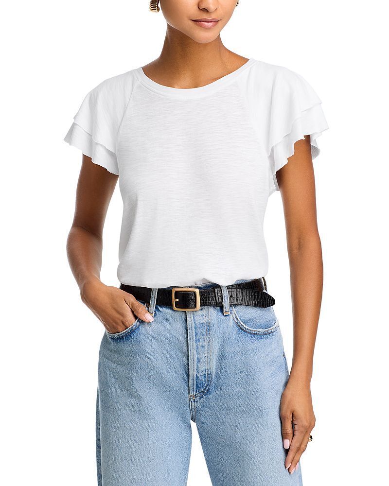 슬리브 티셔츠 Linnea Flutter Sleeve Tee 4696133