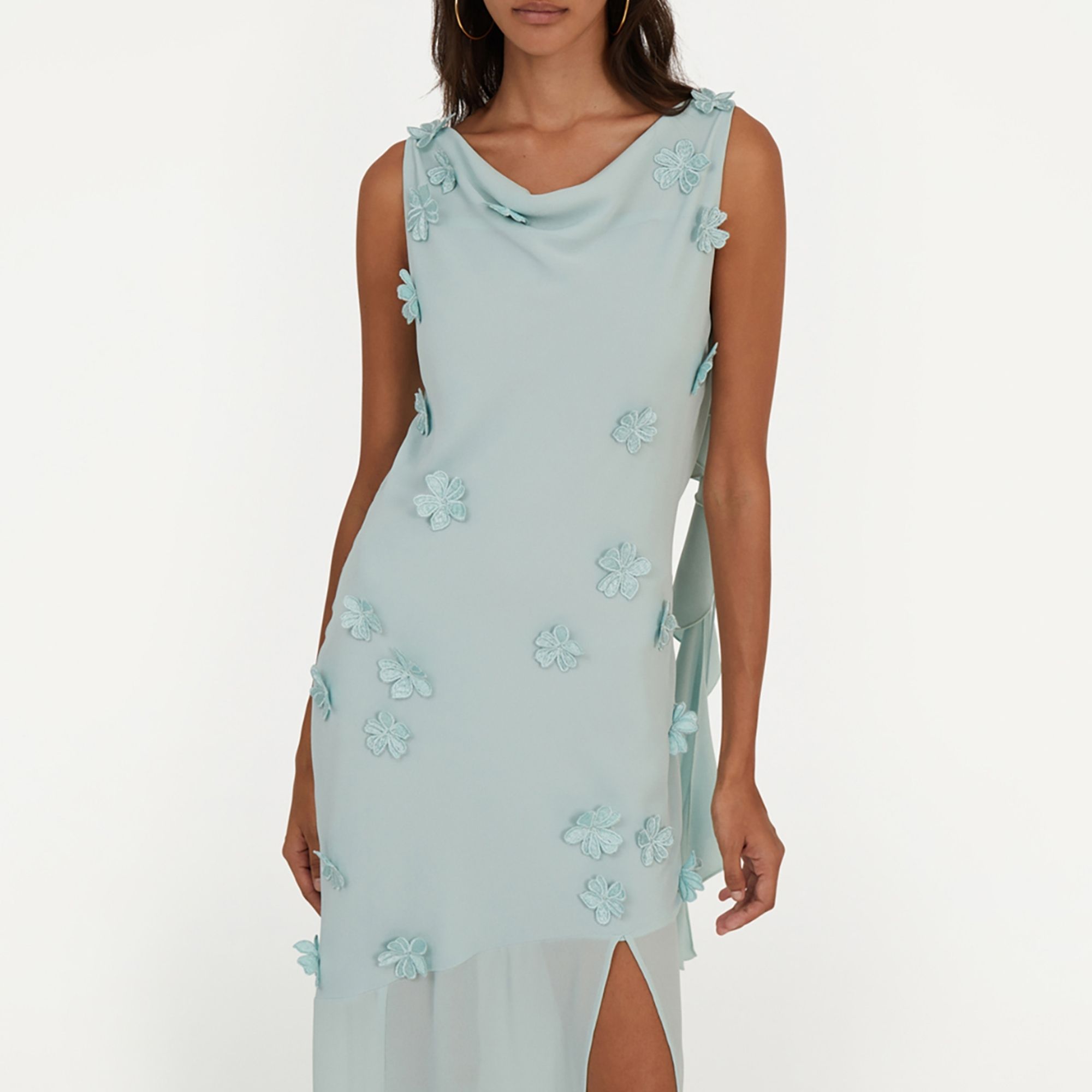 쉬폰 맥시 드레스 Rotate Birger Christensen Waterfall Chiffon Maxi Dress 15863122