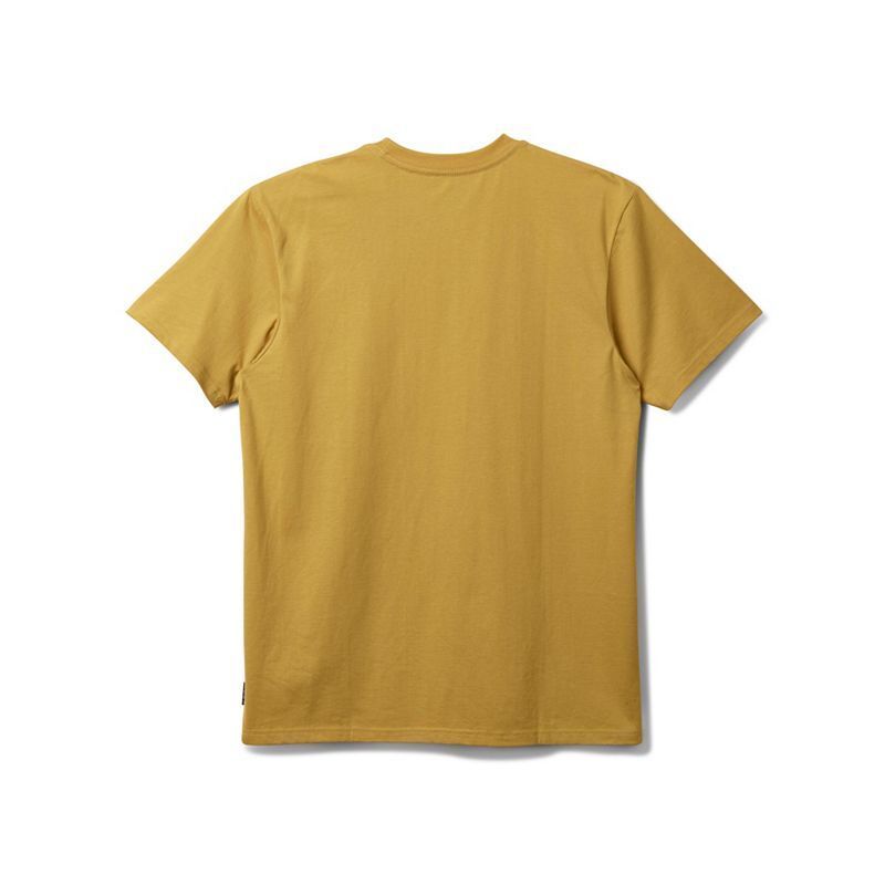 남성 스네이크 숏 슬리브 티셔츠 Men's Palm Snake Short Sleeve Tee 21982265 Mustard