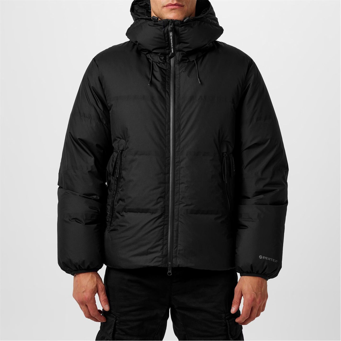 메트로폴리스 푸퍼 C.P Company Metropolis Pertex Puffer 602654 Black 999