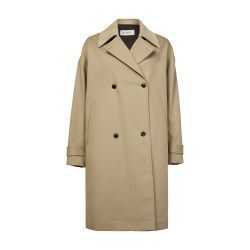 가든 코트 스웨이드 넥 카라 Garden coat with suede collar ROHW9PTJBEI7E11A00