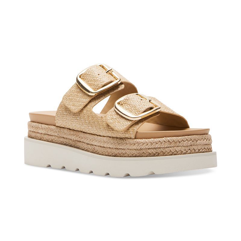 플랫폼 에스파드류 샌들 Mythiccal Platform Espadrille Footbed Sandals 17384024 Natural Raffia