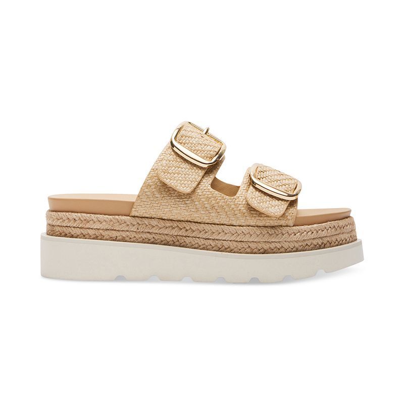 플랫폼 에스파드류 샌들 Mythiccal Platform Espadrille Footbed Sandals 17384024 Natural Raffia
