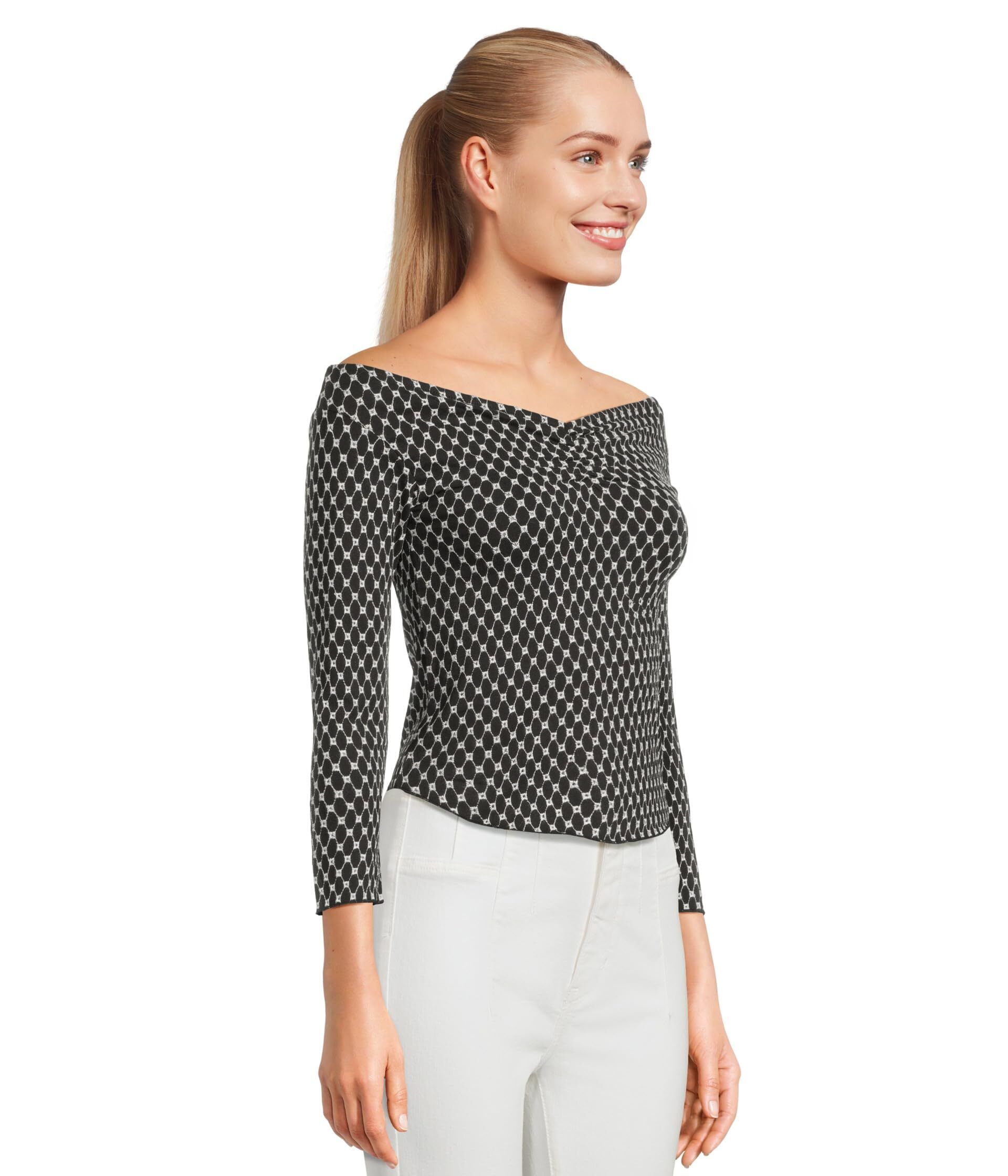 탑 Gia Eyelet Top 10014724 181562