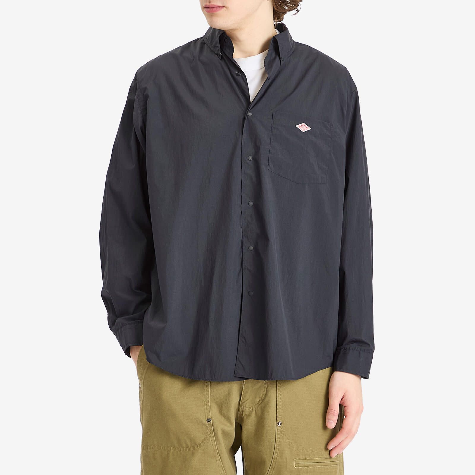오버셔츠 Snap Front Overshirt DT-B0293-RNY-290 Dark Navy
