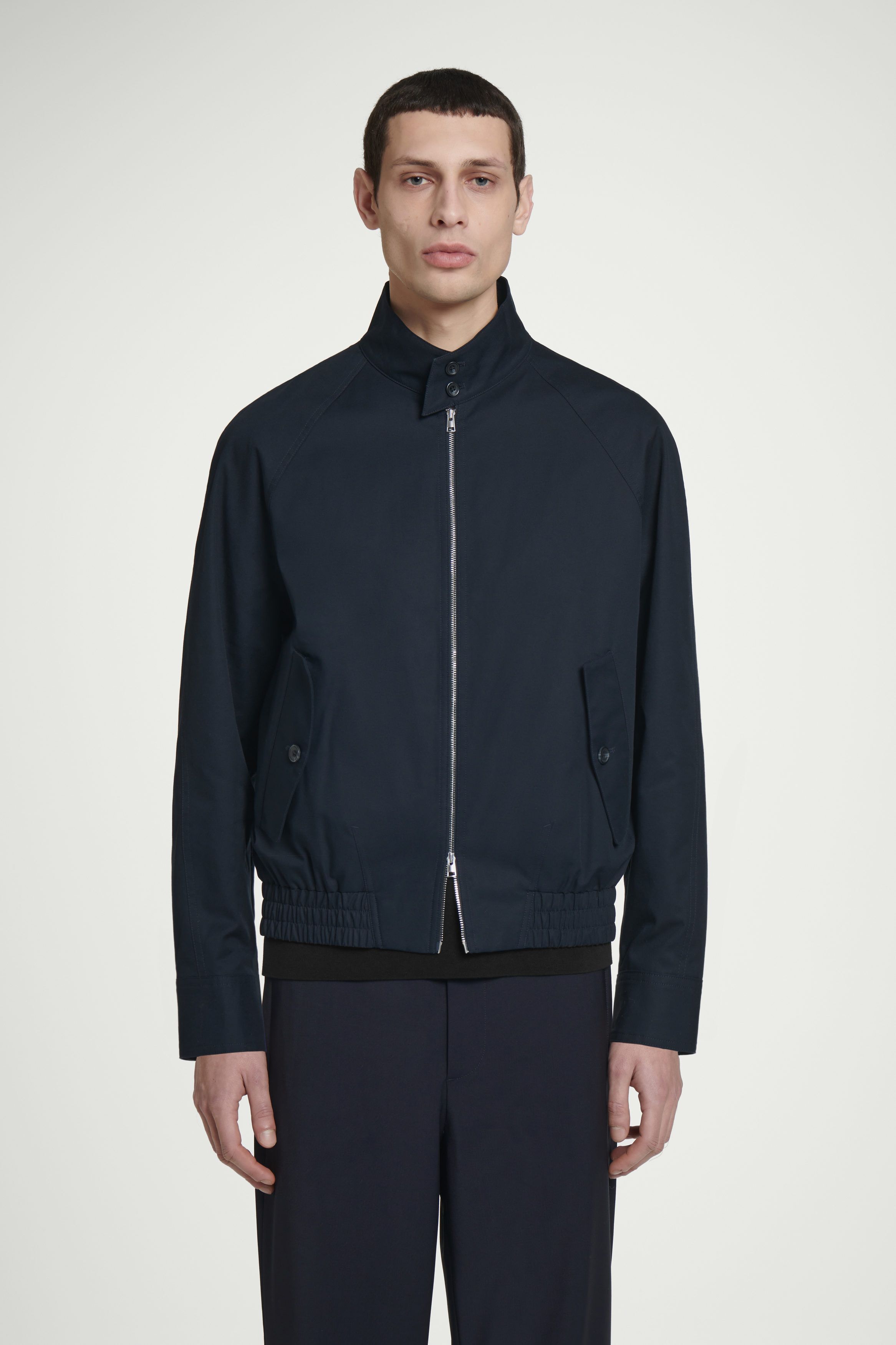 방수 기능 자켓 WATER-REPELLENT HARRINGTON JACKET 1265469001