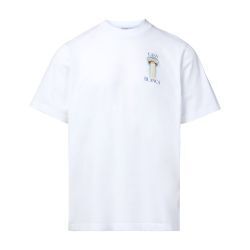 프린팅 티셔츠 La Colomne printed t-shirt CAAN9767WHTSYA1A00