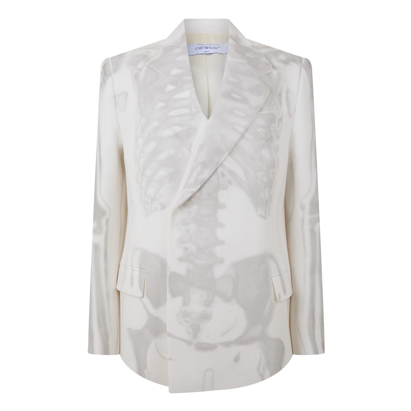 바디 데님 더블 자켓 화이트 Body Scan Relax Denim Double Jacket White 99229401