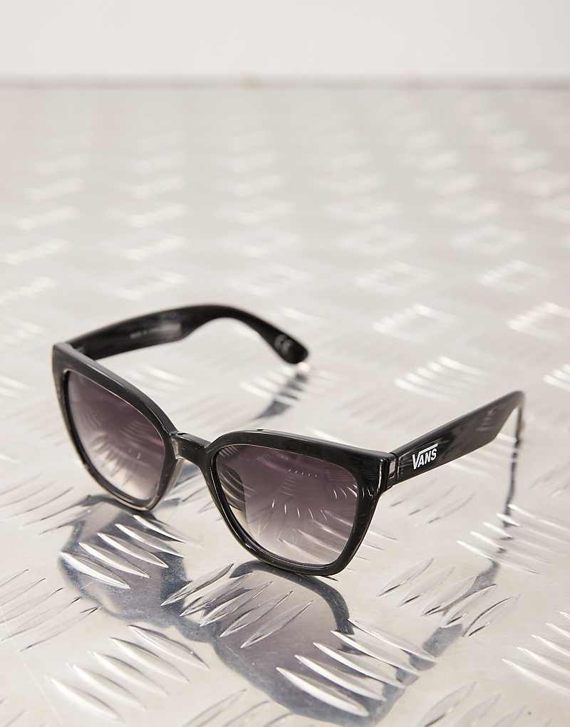 블랙 Hip   Cat-Eye-Sonnenbrille in Schwarz 208326455Schwarz