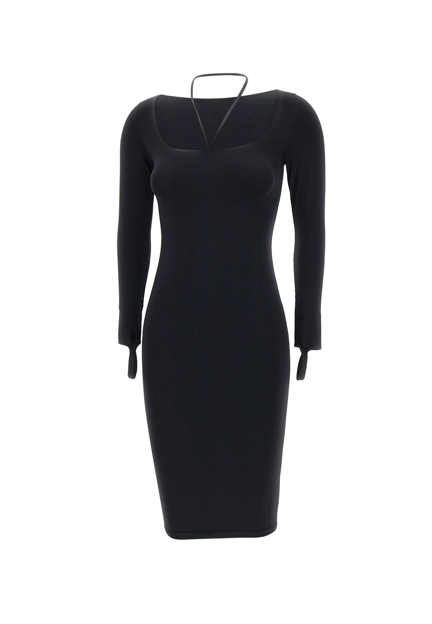 블랙 Andrea Adamo Dresses Black 29500074