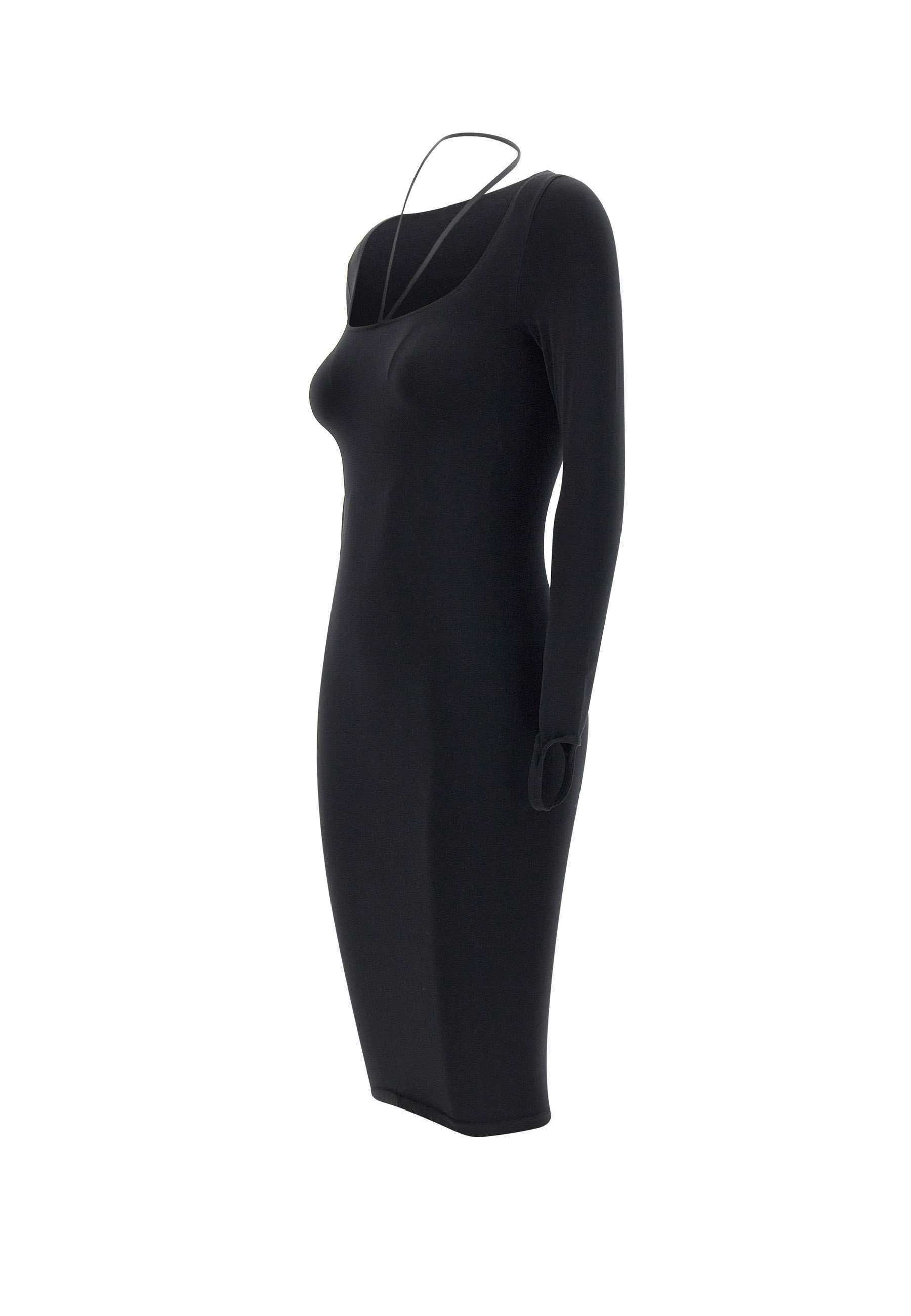 블랙 Andrea Adamo Dresses Black 29500074