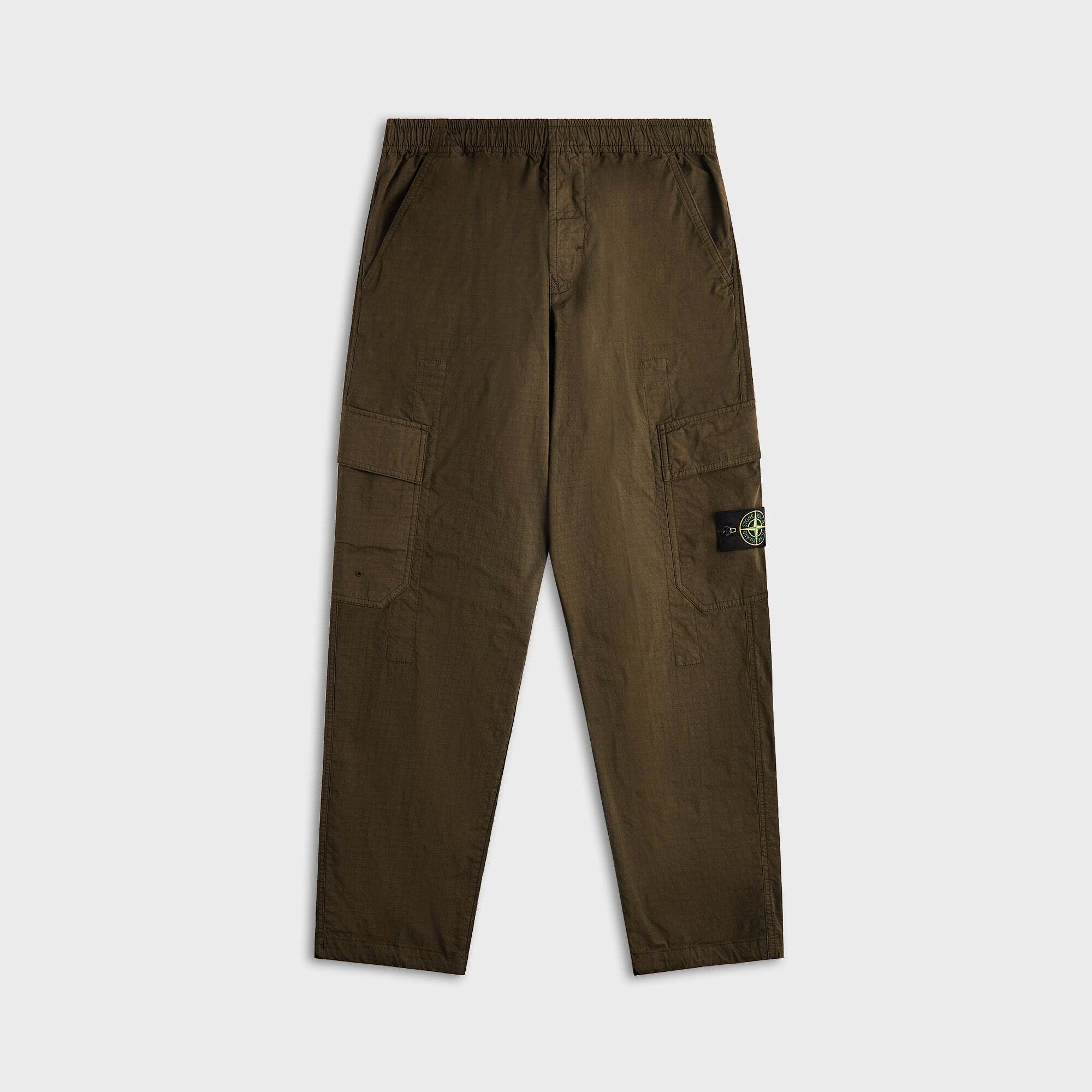 스톤 스트래치 카고 팬츠 밀리터리 그린 Stone Island Mil-Spec Stretch Ripstop-Tc Garment Dyed Cargo Pant - Military Green 8285136715904