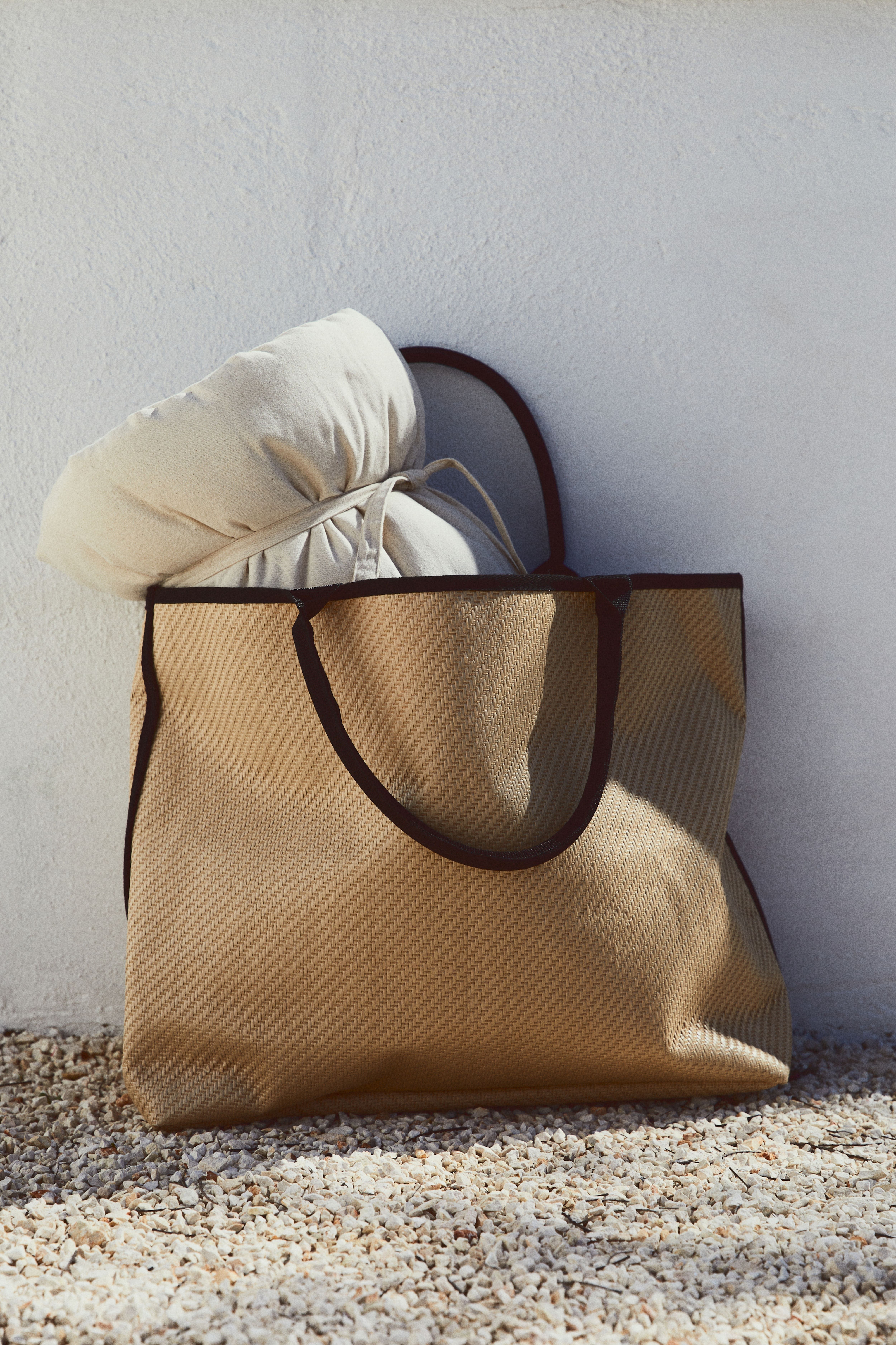 우븐 비치 가방 Woven beach bag 1275338001