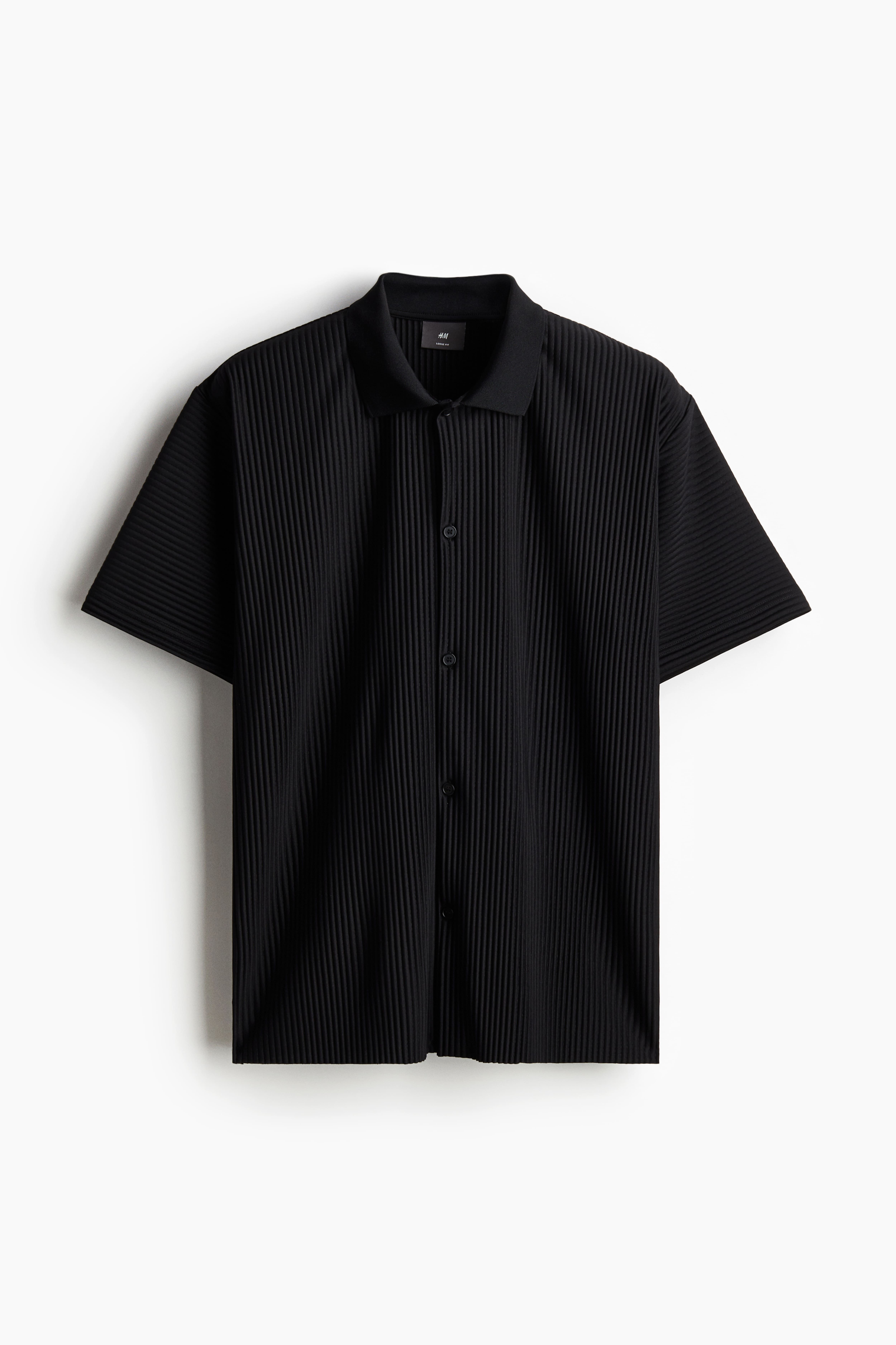 루즈 핏 플리츠 셔츠 Loose Fit Pleated shirt 1229332001