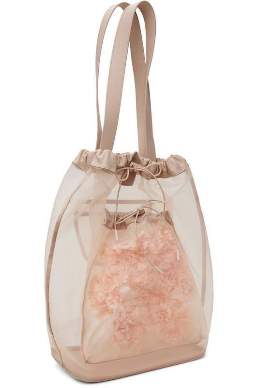 시몬로샤(Simone Rocha) | 베이지 포켓 토트 Beige Carnation Pocket Tote 17638201 | 트렌비