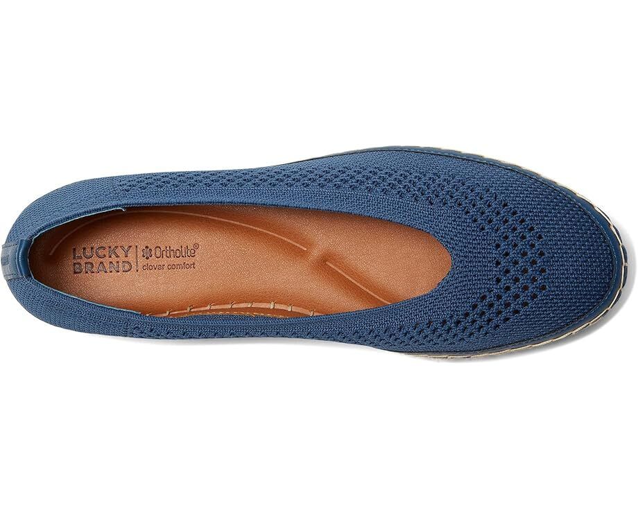 여성 브랜드 니트 에스파드류 샌들 Women's Lucky Brand Orena Knit Espadrille Sandals  10008938136178
