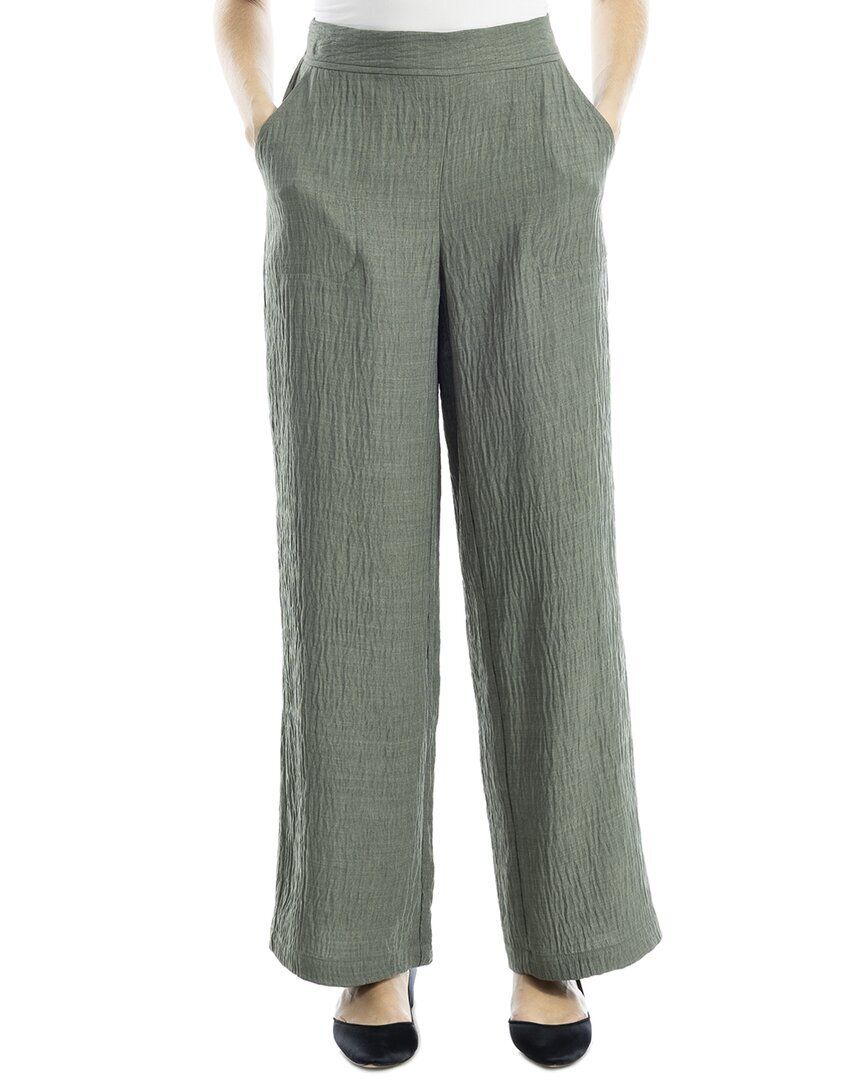 막스 스튜디오 텍스쳐드 우븐 와이드 팬츠 Max Studio Textured Woven Wide Leg Pant 1411341428