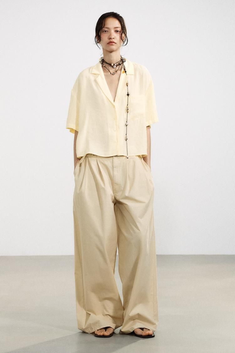 플레어 셔츠 FLOWING SHIRT 440386846