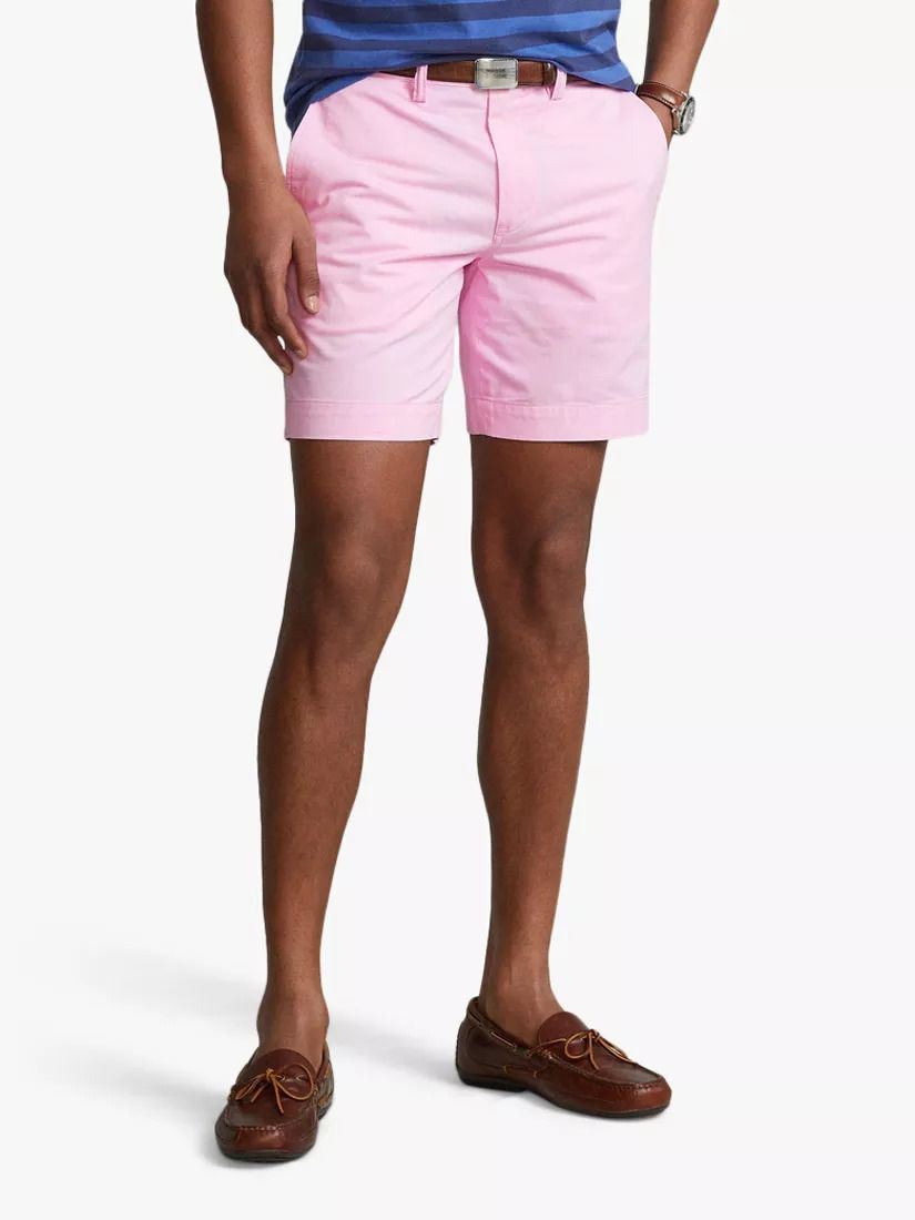 스트래치 스트레이트 핏 치노 바지 Stretch Straight Fit 8" Chino Shorts 111307164 Carmel Pink
