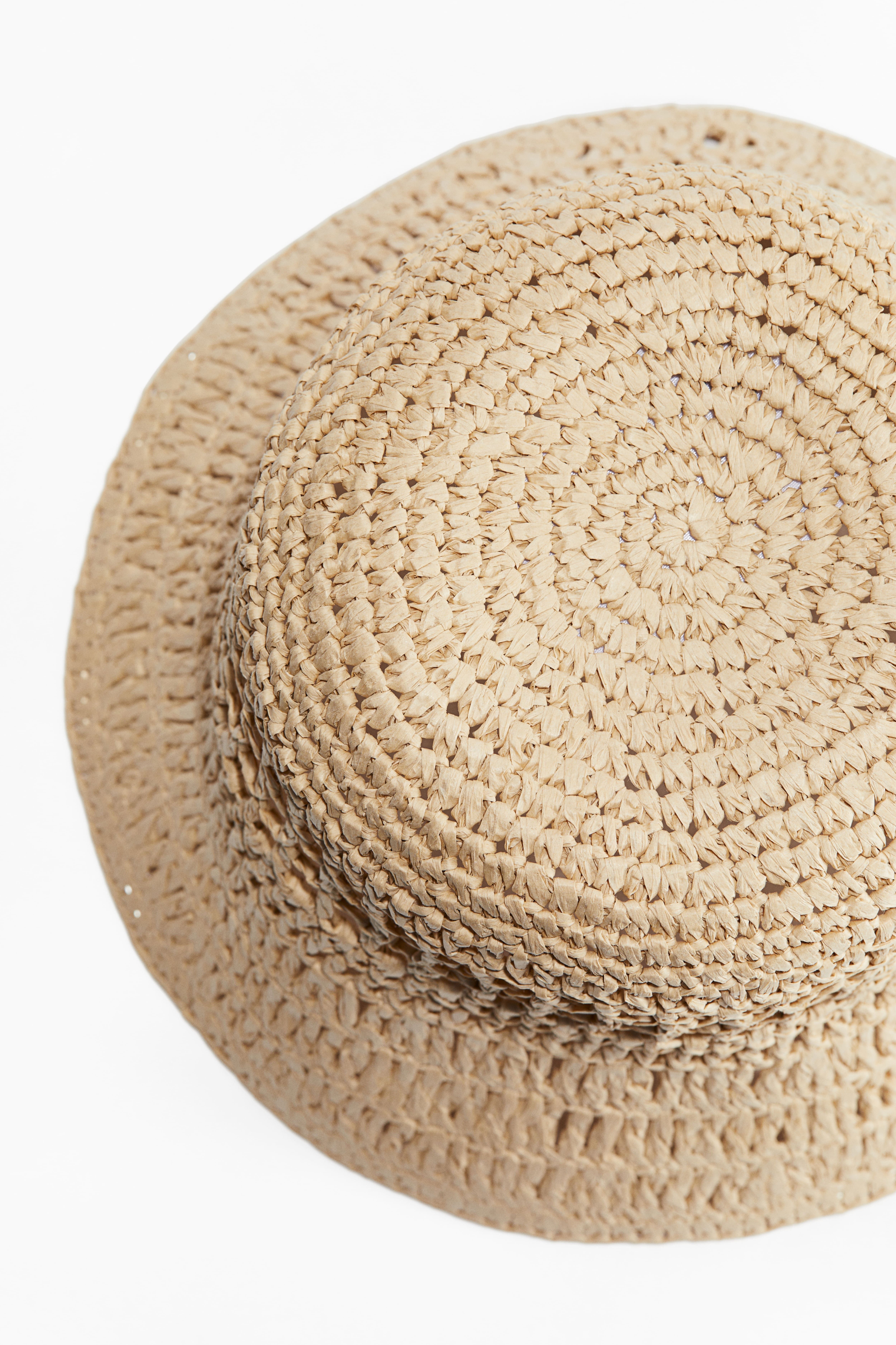 스트로 버킷 모자 Straw bucket hat 1261728001