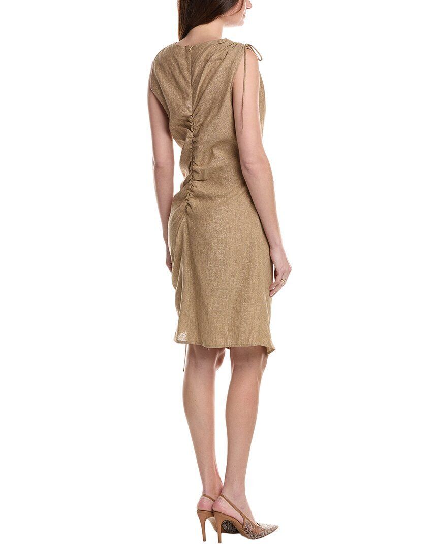 미니 드레스 Marella Jolly Linen-Blend Mini Dress 1411289057