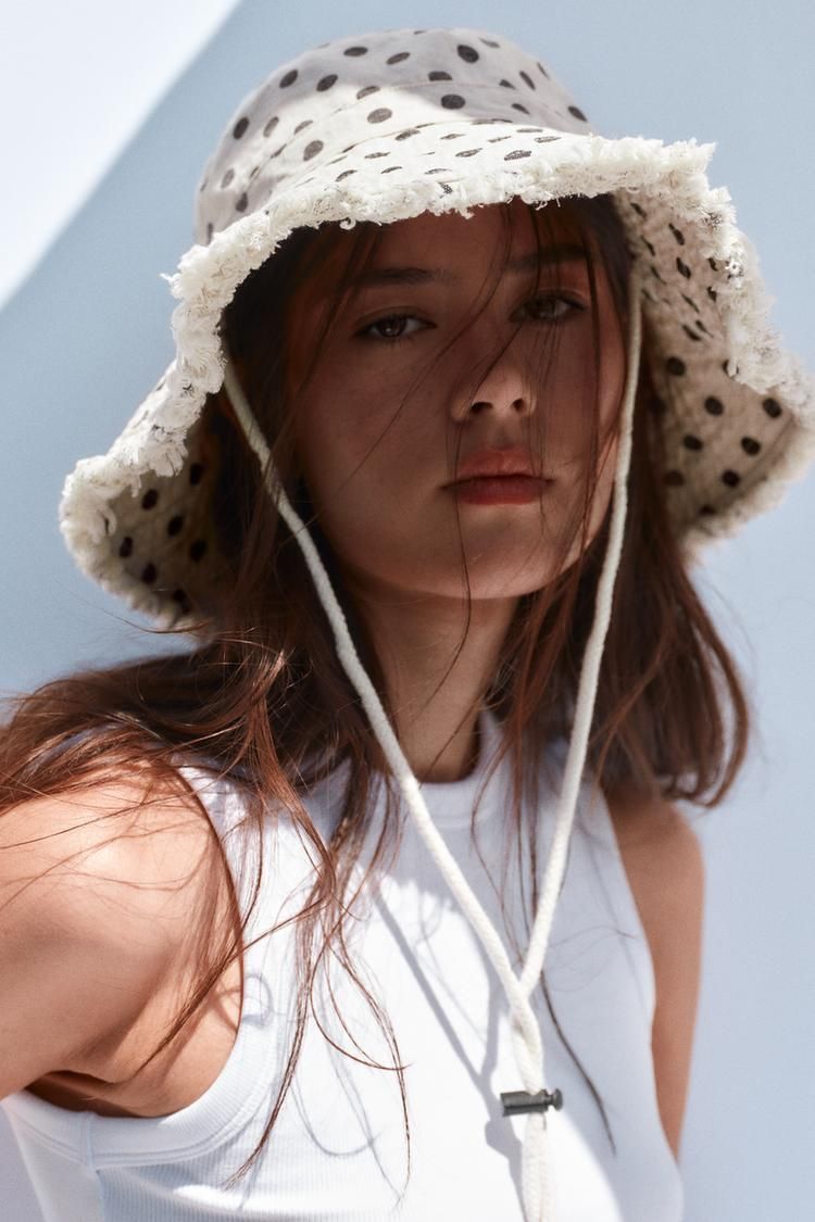 버킷 모자 POLKA DOT BUCKET HAT 419541133