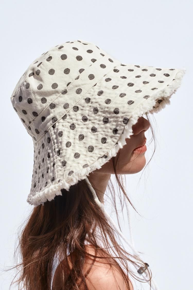 버킷 모자 POLKA DOT BUCKET HAT 419541133