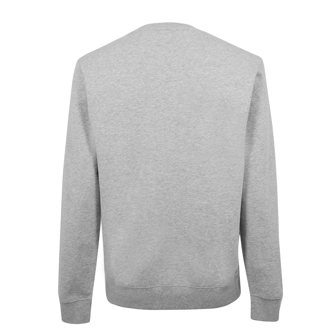 스웻셔츠 오가닉 코튼 Sweatshirt in Organic Interlock Cotton 523730 Grey