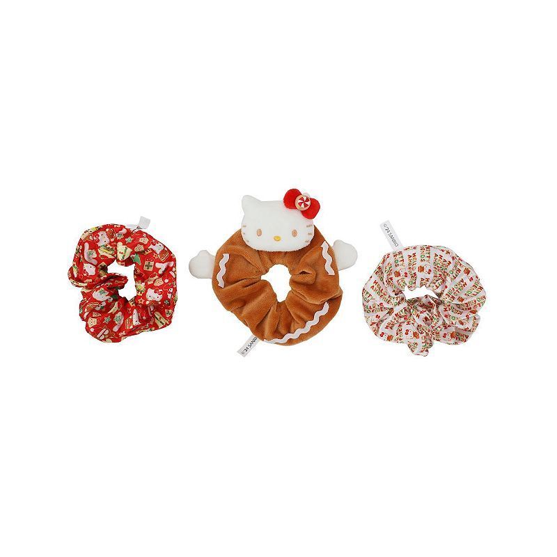 캣 헤어밴드 세트 Gingerbread Cat 3-Piece Scrunchie Set 22060174 Hsr 3-piece gingerbread cat