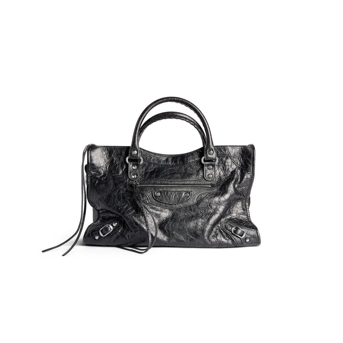 24FW 발렌시아가 토트백 7977862AA9S1000 BLACK Black