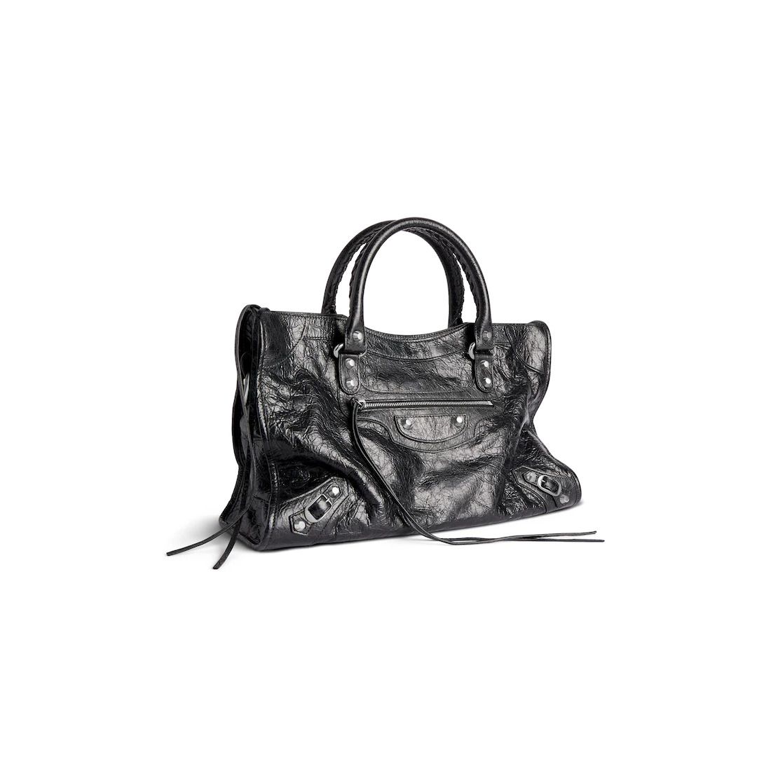 24FW 발렌시아가 토트백 7977862AA9S1000 BLACK Black