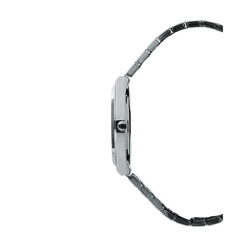 남성 스테인레스 스틸 시계 Casio Men's Analog Silver-Tone Stainless Steel Watch, 35mm, MTPB145D-4VT 17884844 Silver