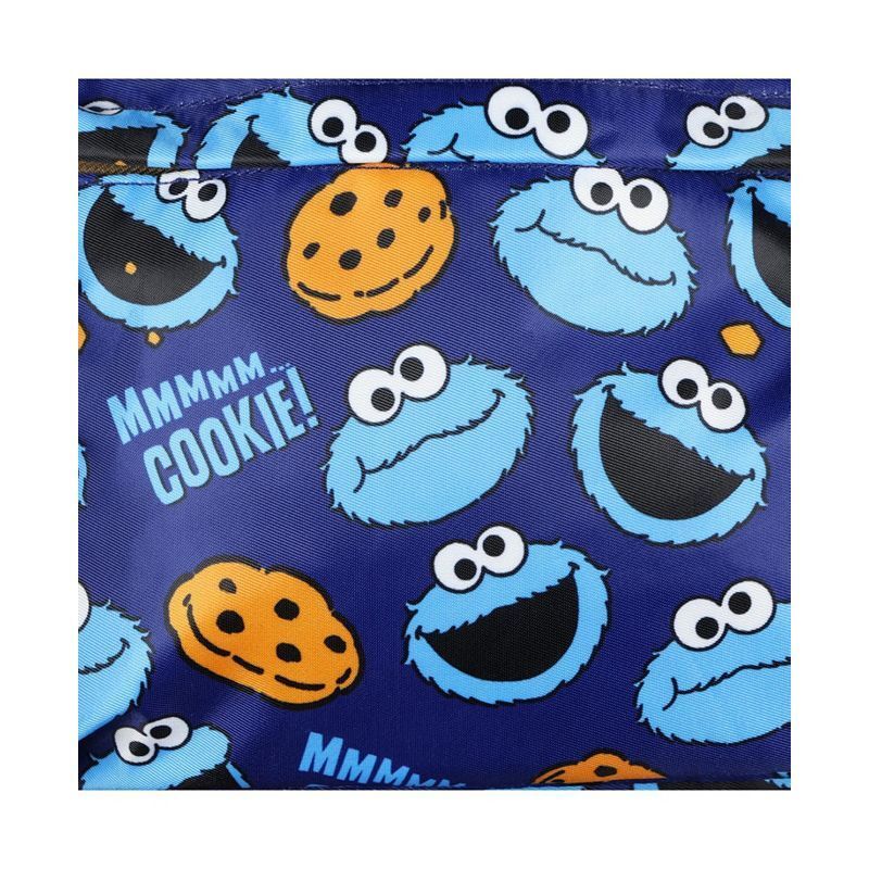 백팩 몬스터 프린트 북 가방 Backpack Cookie Monster All-Over Tossed Print School Book Bag 22124322 No Color