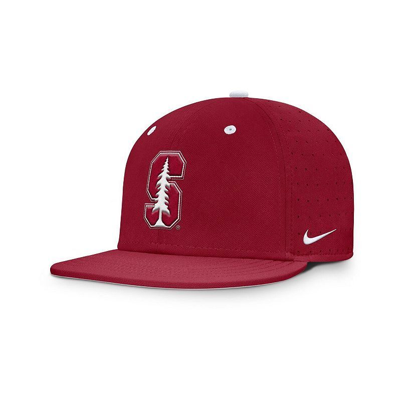 남성 퍼포먼스 핏 모자 Men's Cardinal Stanford Cardinal On-Field Dugout True Performance Fitted Hat 21929951 Cardinal