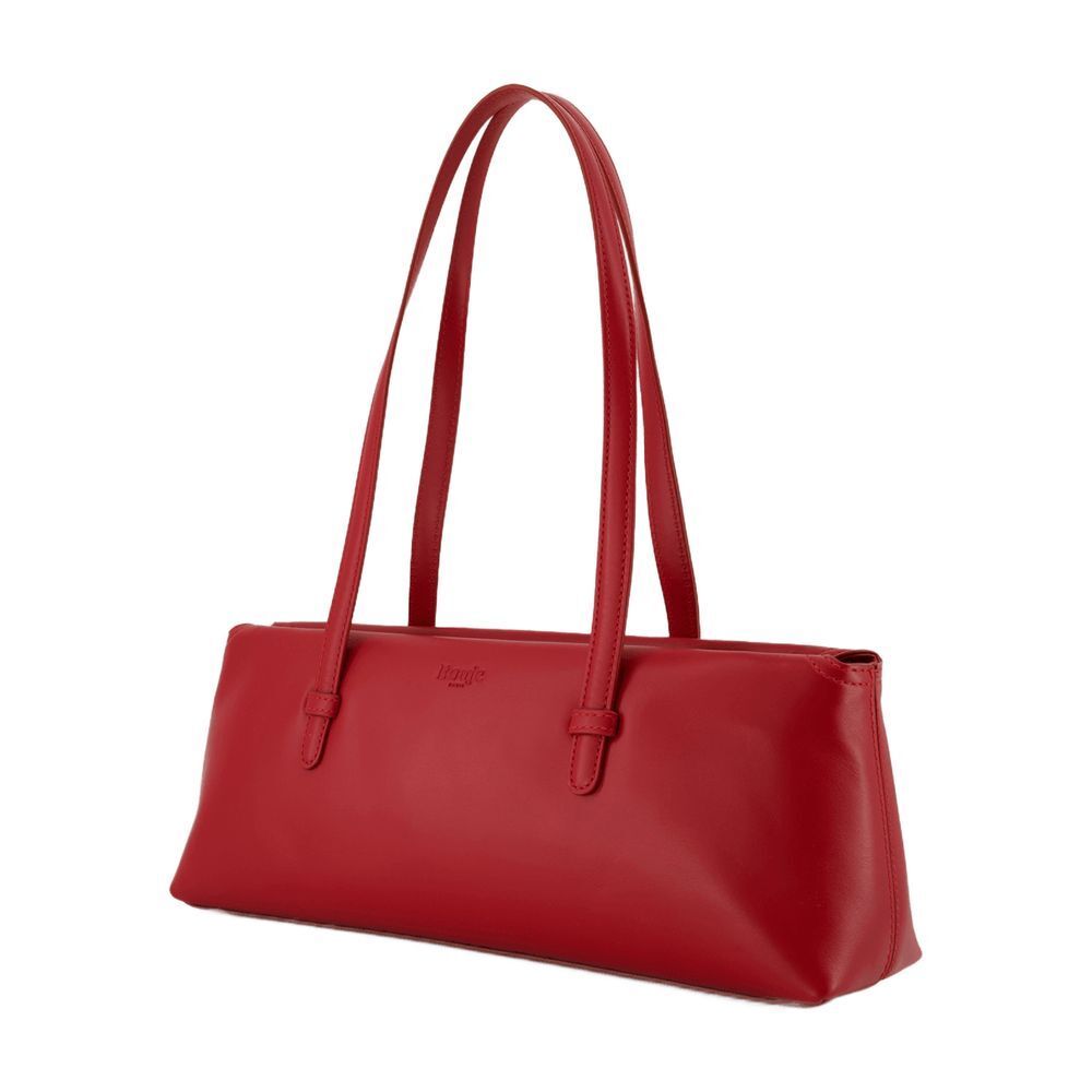 숄더 가방 가죽 레드 Allonge Shoulder Bag - Rouje - Leather - Red