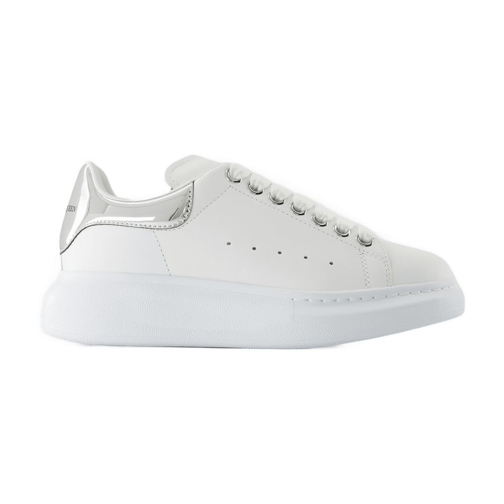 스니커즈 오버사이즈 가죽 화이트 Sneakers Oversized - Alexander McQueen - Leather - White