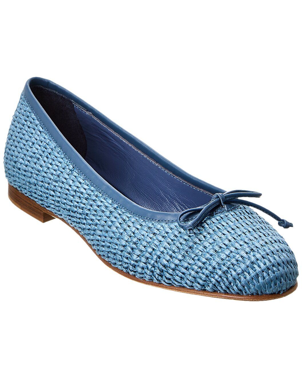 라피아 가죽 플랫 Veralli Raffia & Leather Flat 266080724