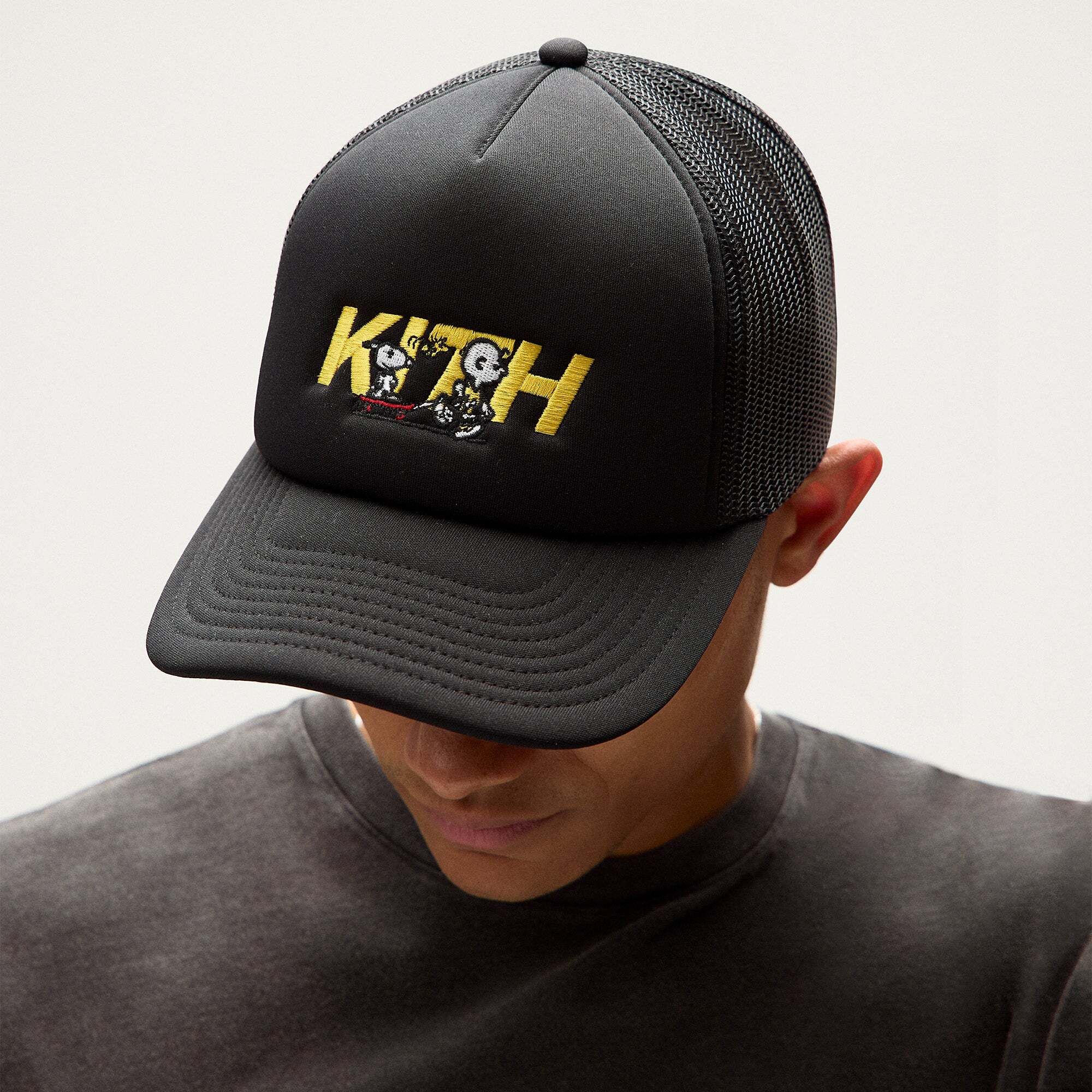 폼 블랙 Kith for Peanuts 75 Nolan Poly Foam Trucker - Black 8285148643456