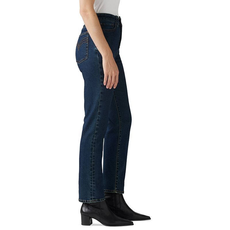 여성 스트레이트 하이 크롭 데님 Women's Wedgie Straight-Leg High Rise Cropped Jeans 6368822 The Wow Mo