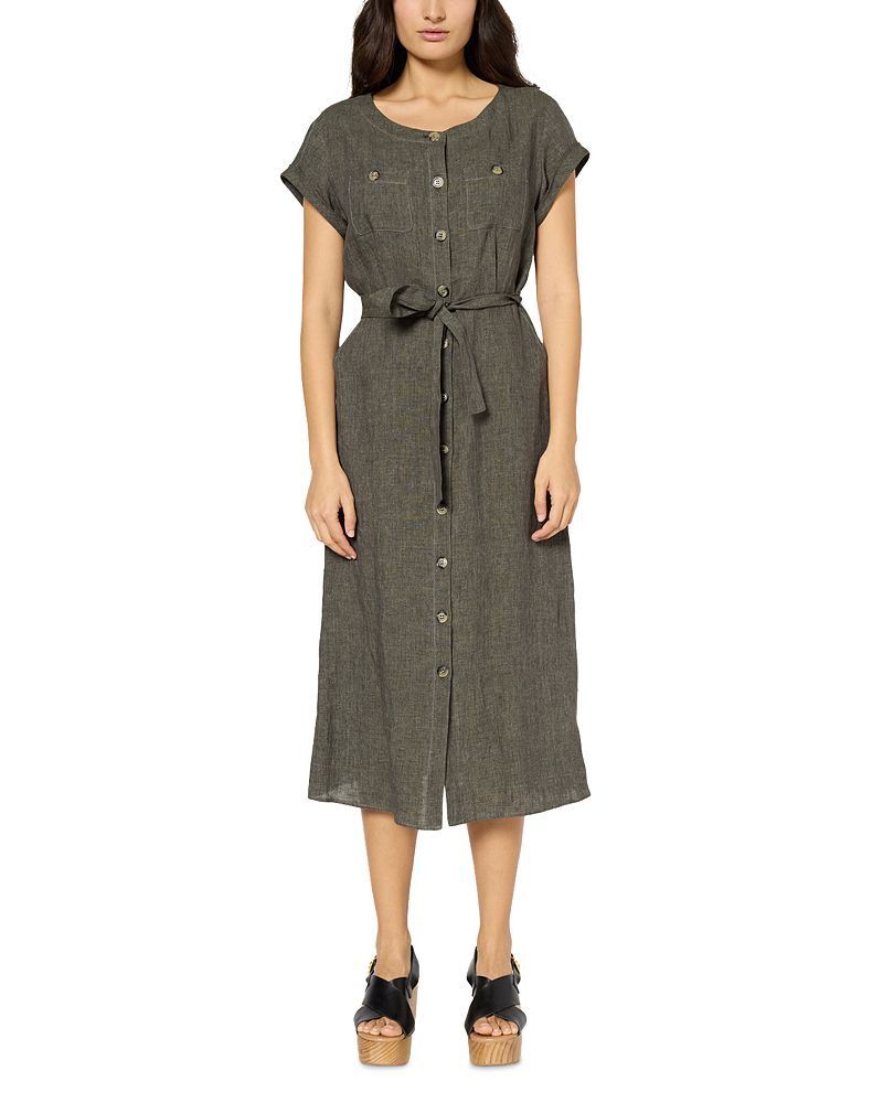 제라르다렐(Gerard Darel) | 린넨 셔츠 드레스 Pascale Linen Shirt Dress 5439787 | 트렌비